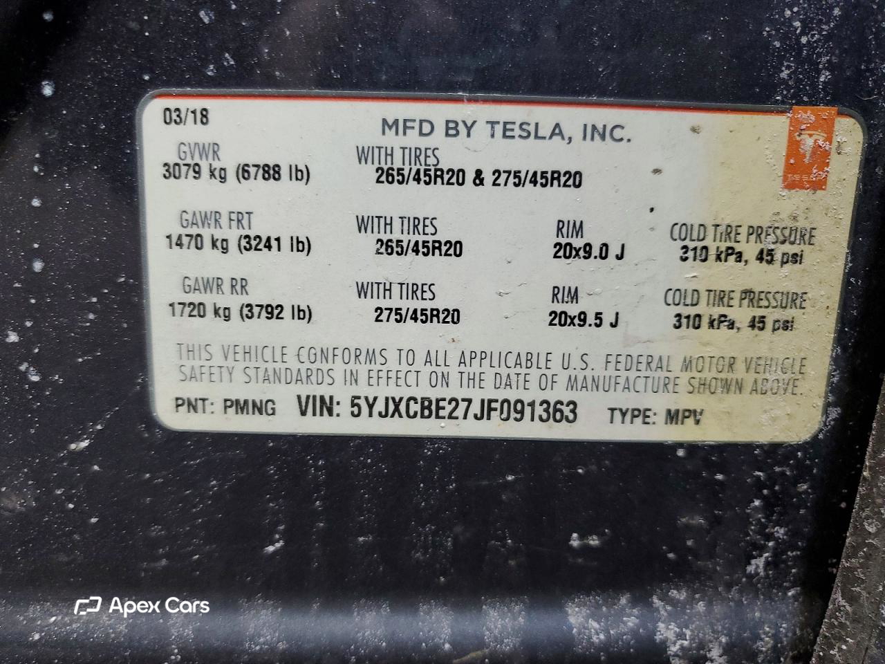 Tesla Model X 2018