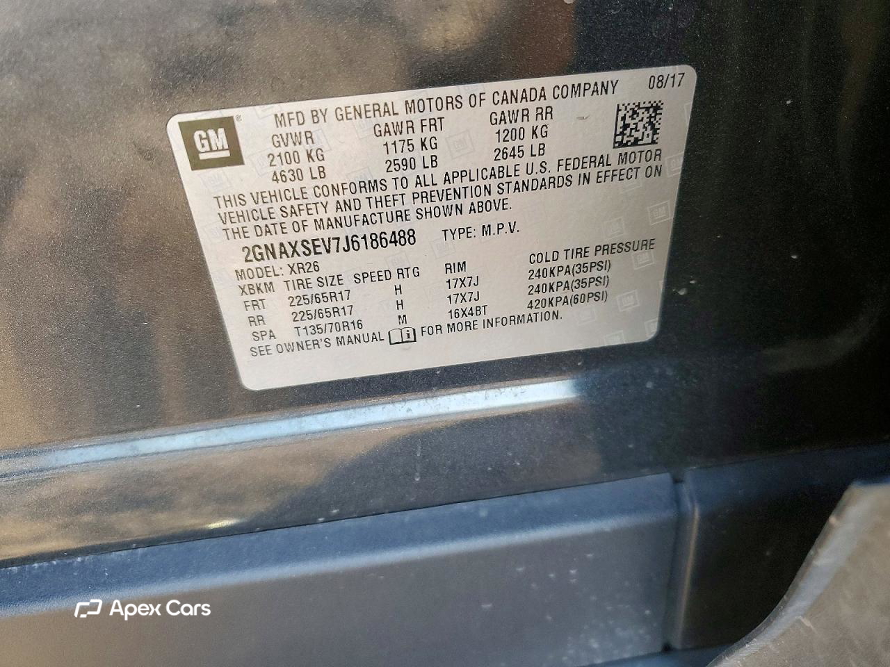 Chevrolet Equinox 2018