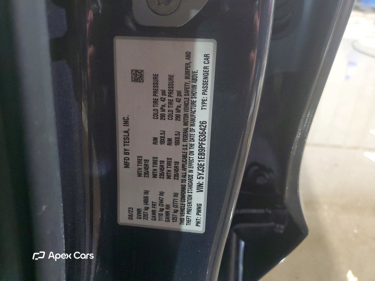 Tesla Model 3 2023