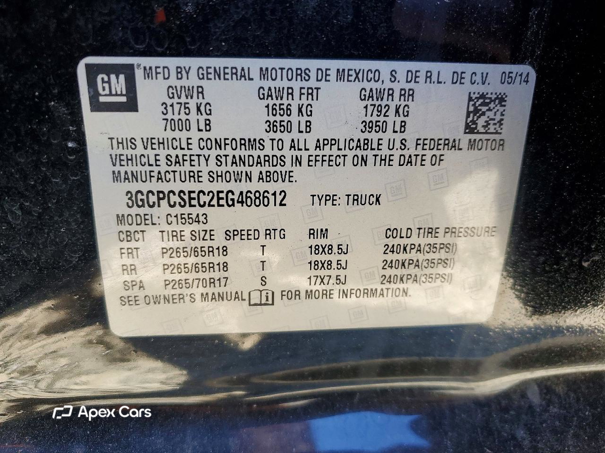Chevrolet Silverado 2014