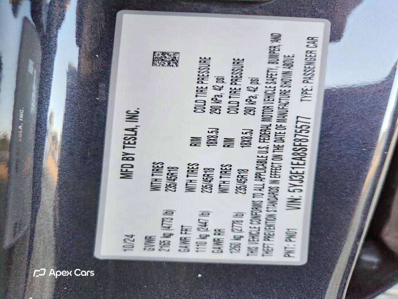 Tesla Model 3 2025
