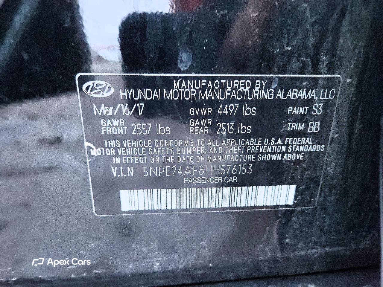 Hyundai Sonata 2017