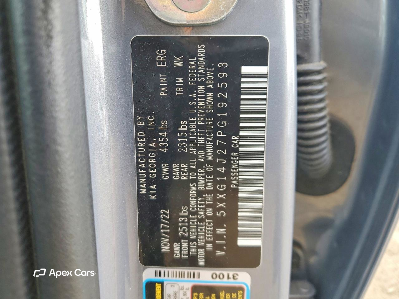 Kia K5 2023