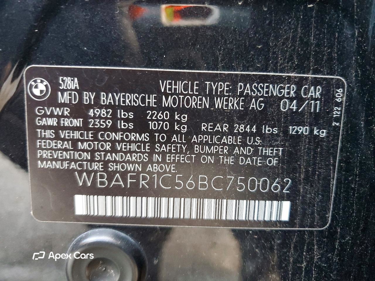 BMW Series 5 2011