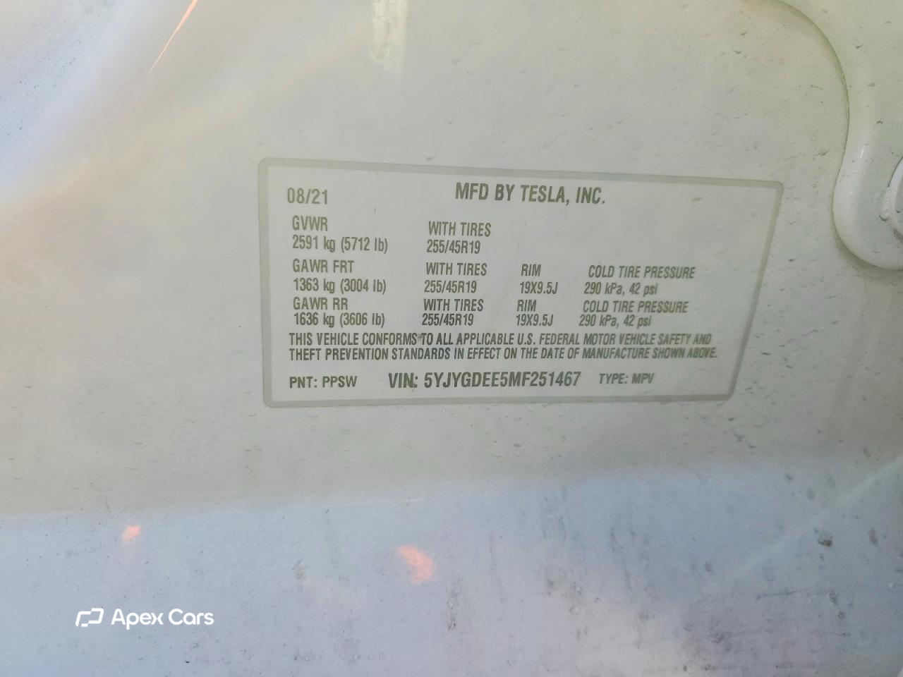 Tesla Model Y 2021