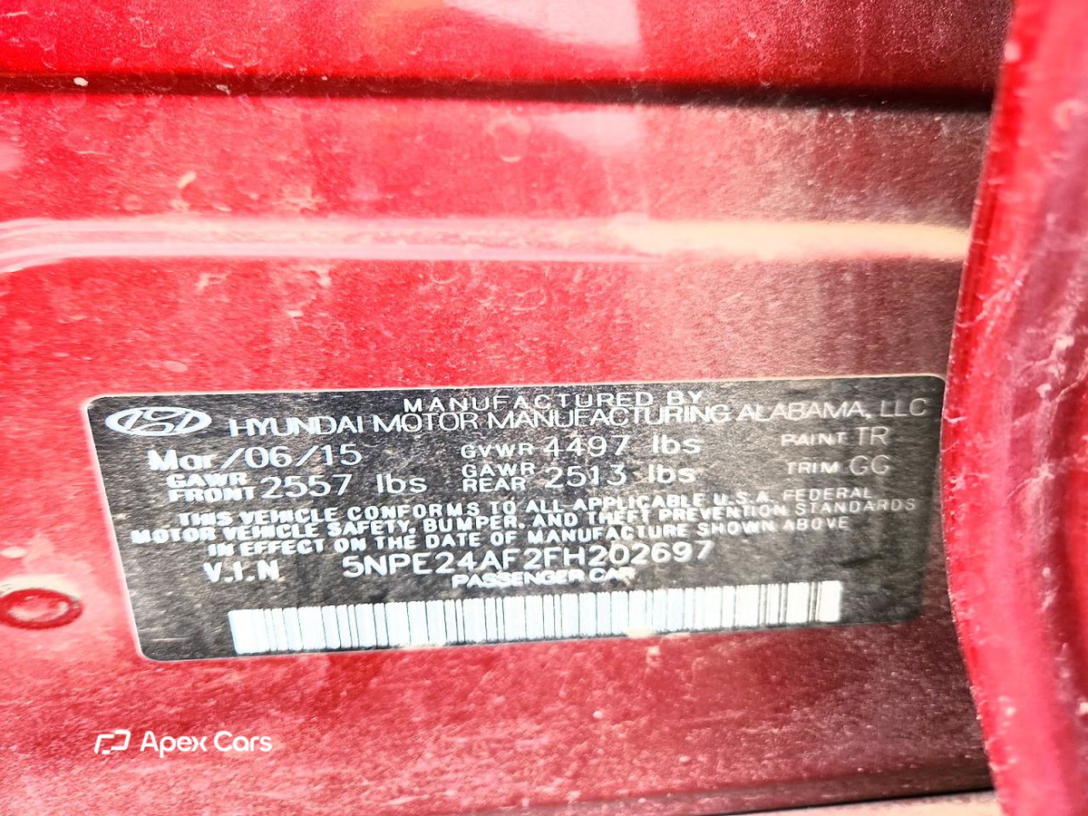 Hyundai Sonata 2015