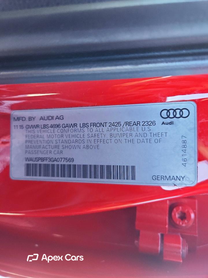 Audi A3 2016