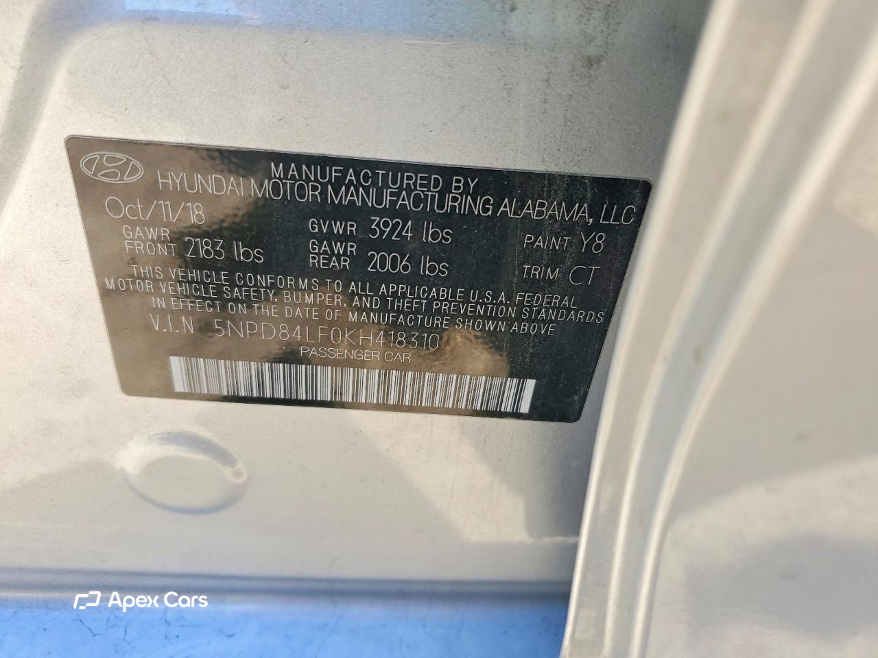 Hyundai Elantra 2019