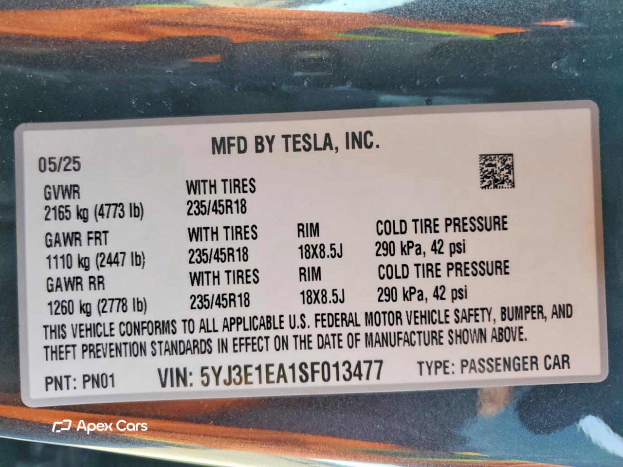 Tesla Model 3 2025
