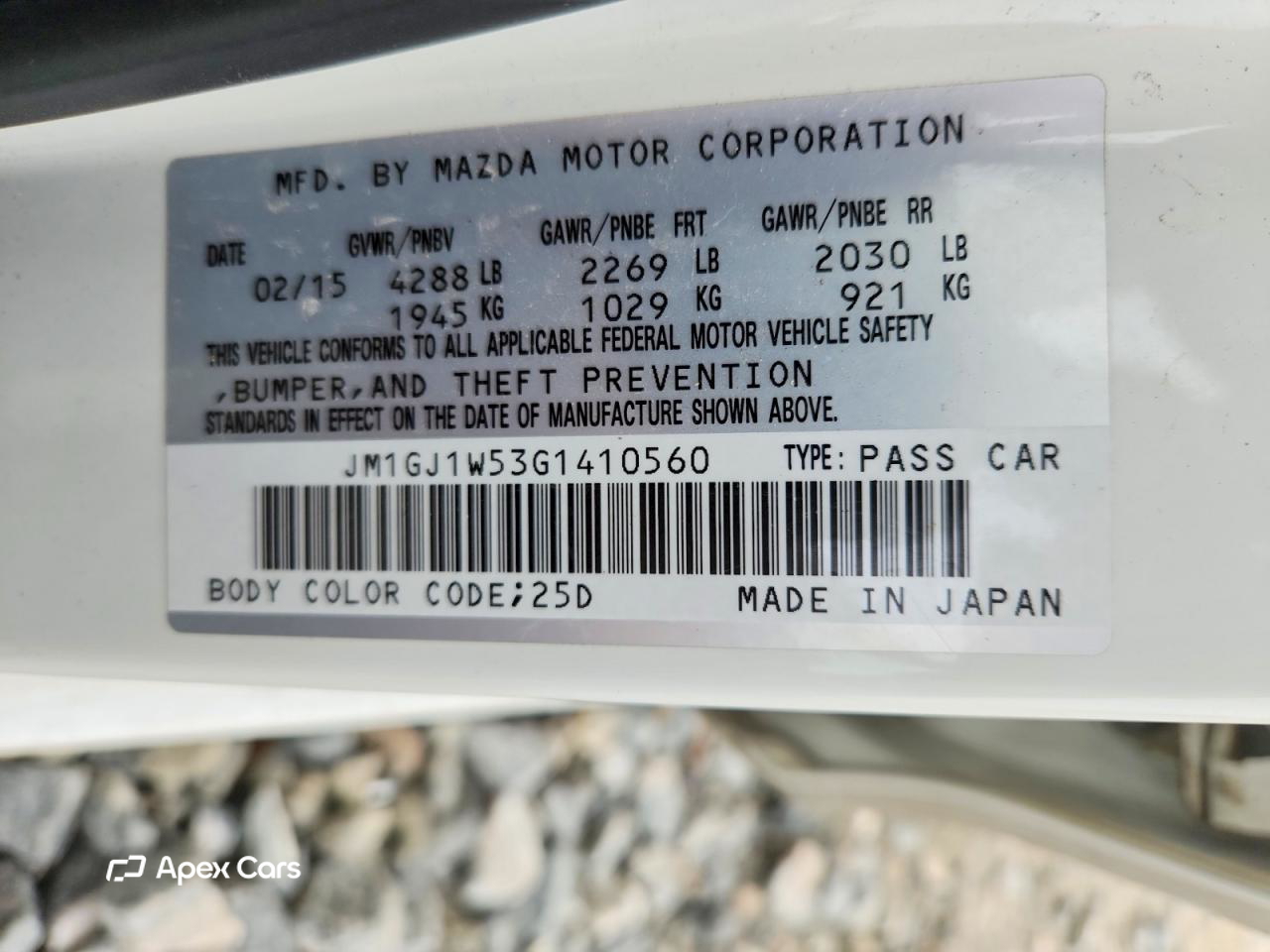 Mazda 6 2016