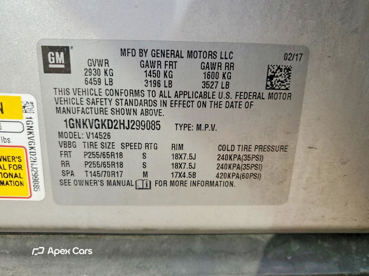 Chevrolet Traverse 2017