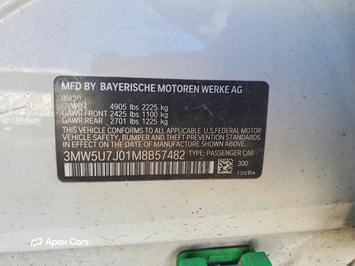 BMW Series 3 2021