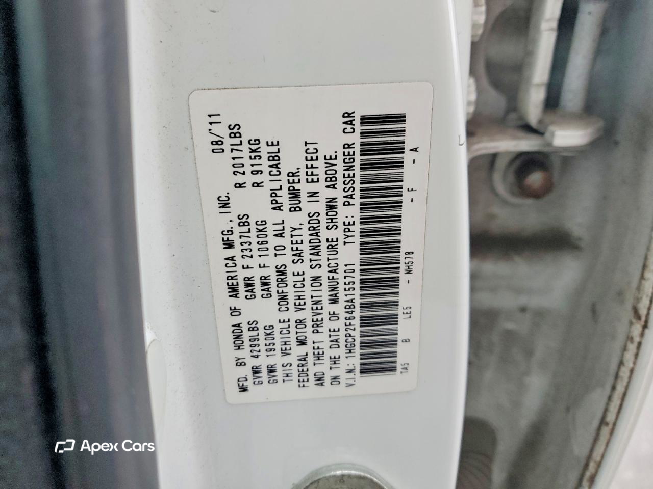 Honda Accord 2011