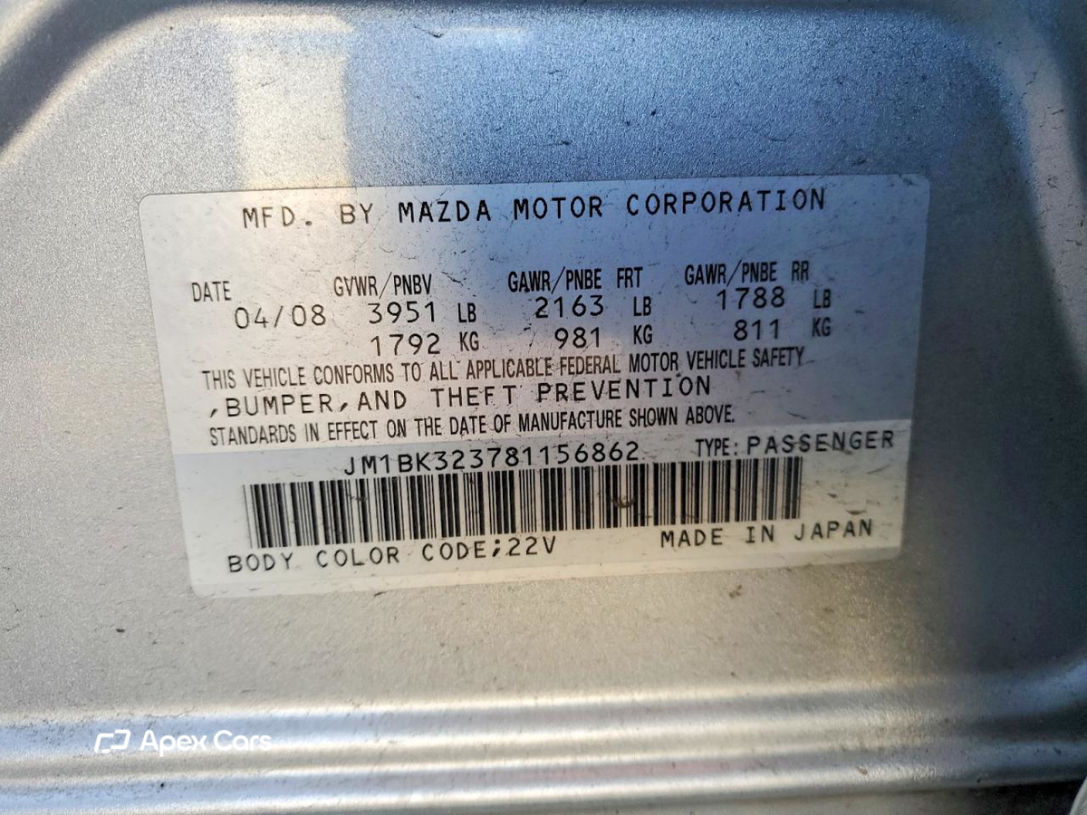 Mazda 3 2008