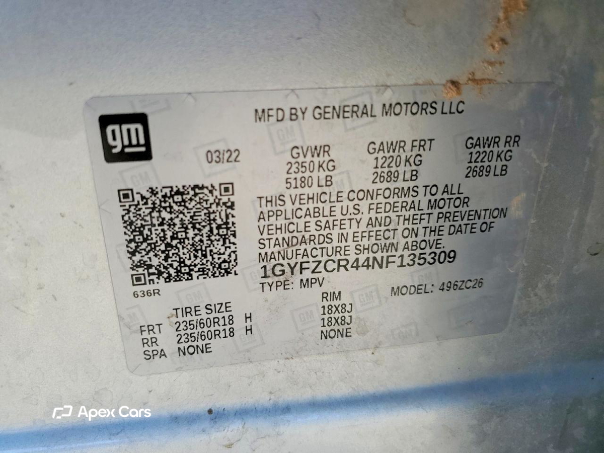 Cadillac XT4 2022