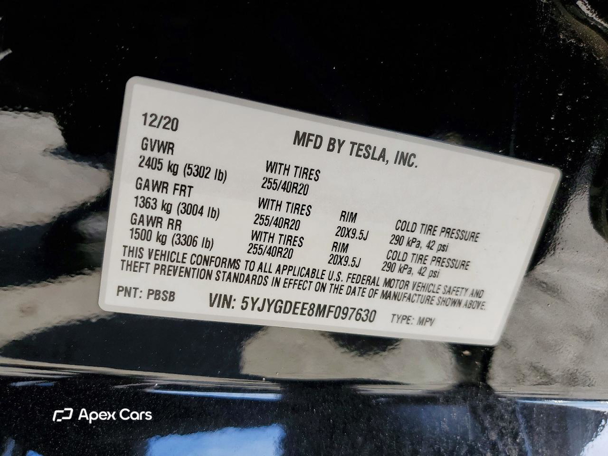 Tesla Model Y 2021