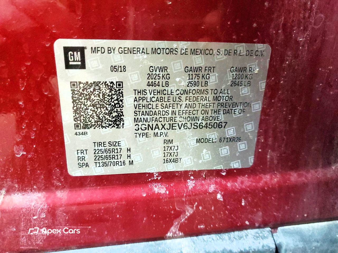 Chevrolet Equinox 2018