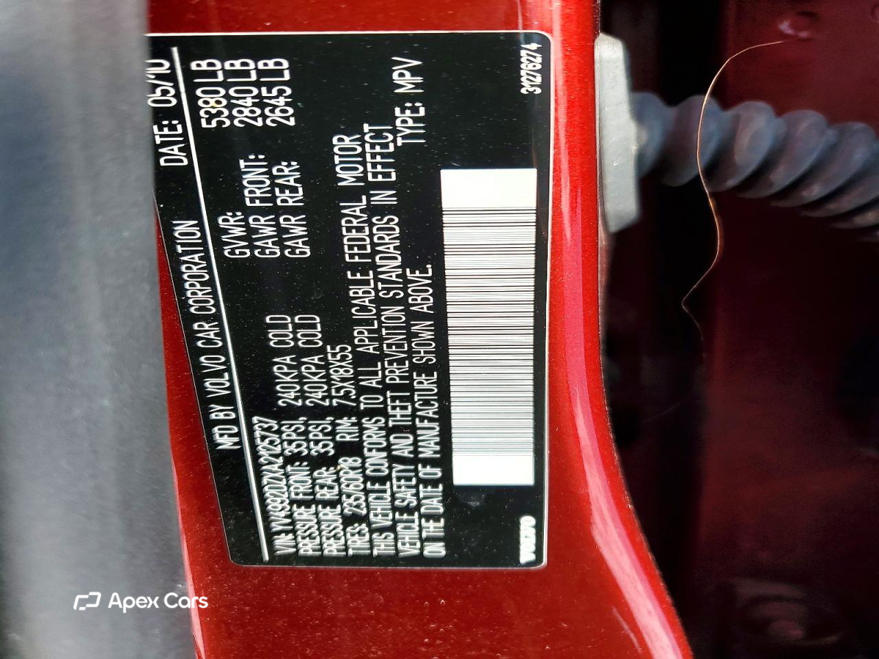 Volvo XC60 2010
