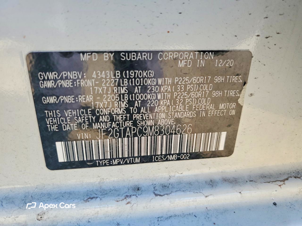Subaru XV 2021