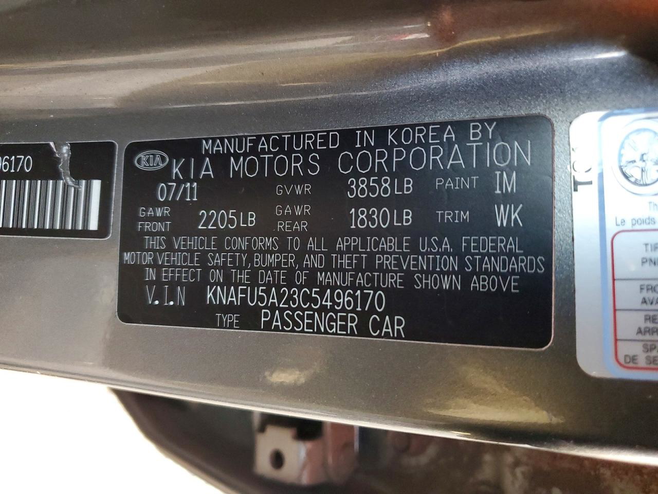 Kia Forte 2012