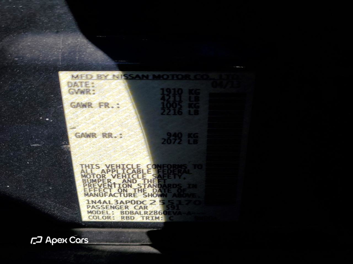 Nissan Altima 2013