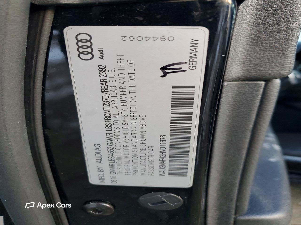 Audi A4 2017