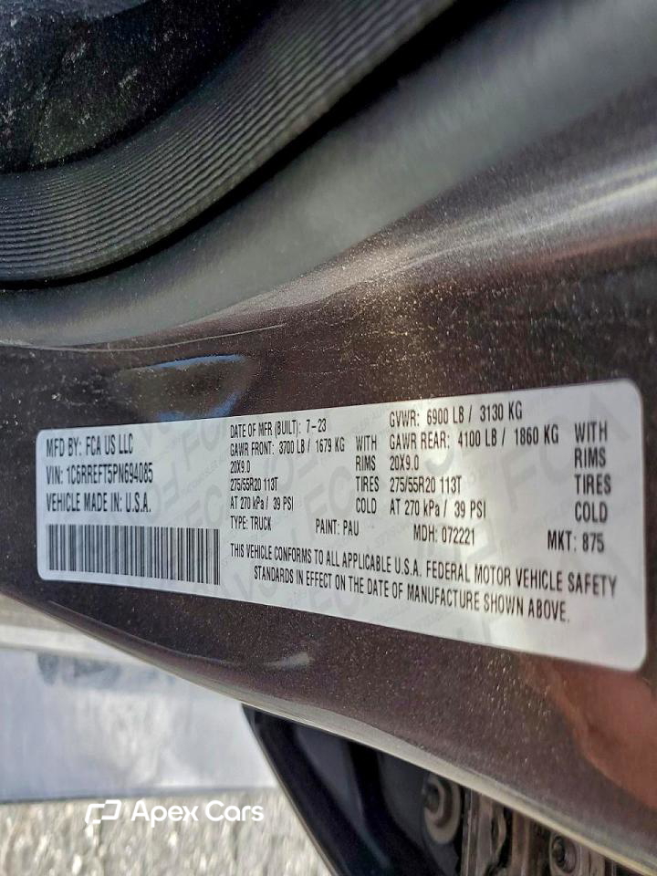 RAM 1500 2023