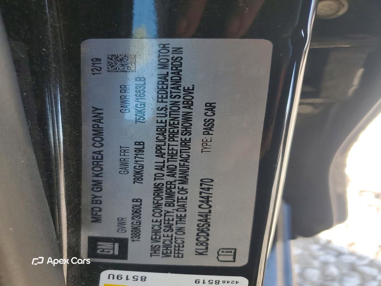 Chevrolet Spark 2020