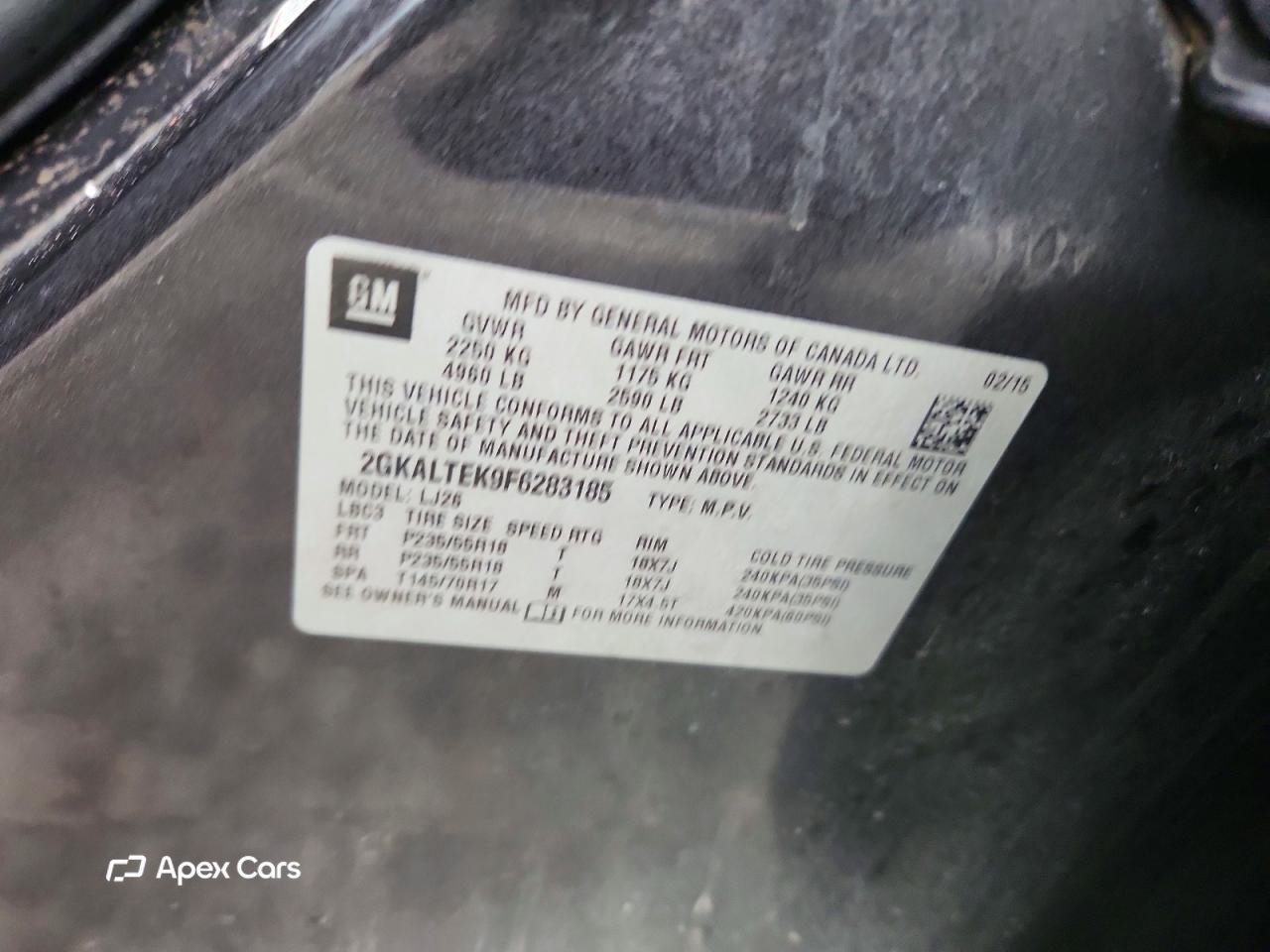 GMC Terrain 2015