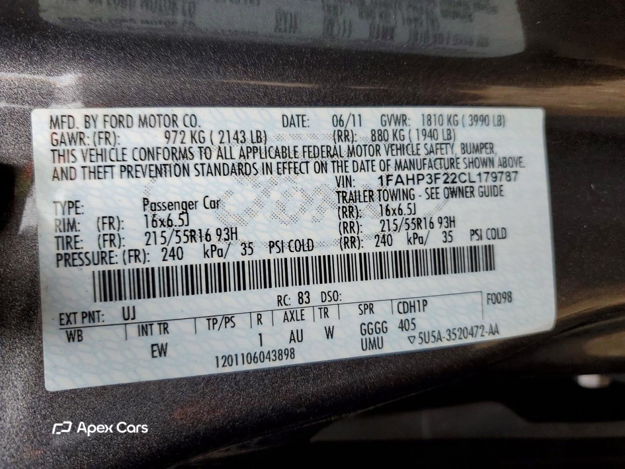 Ford Focus 2012