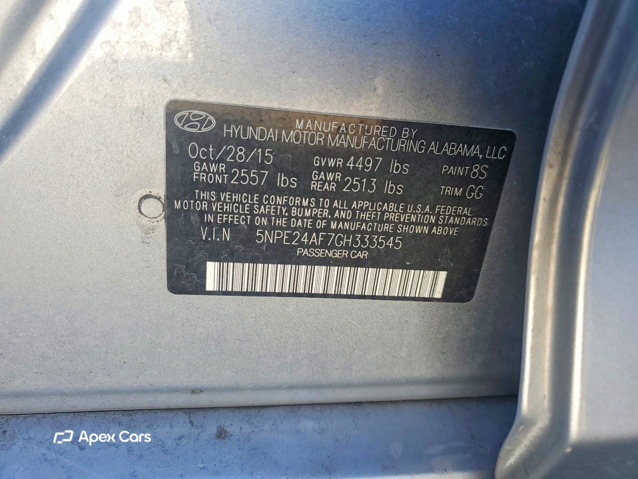 Hyundai Sonata 2016