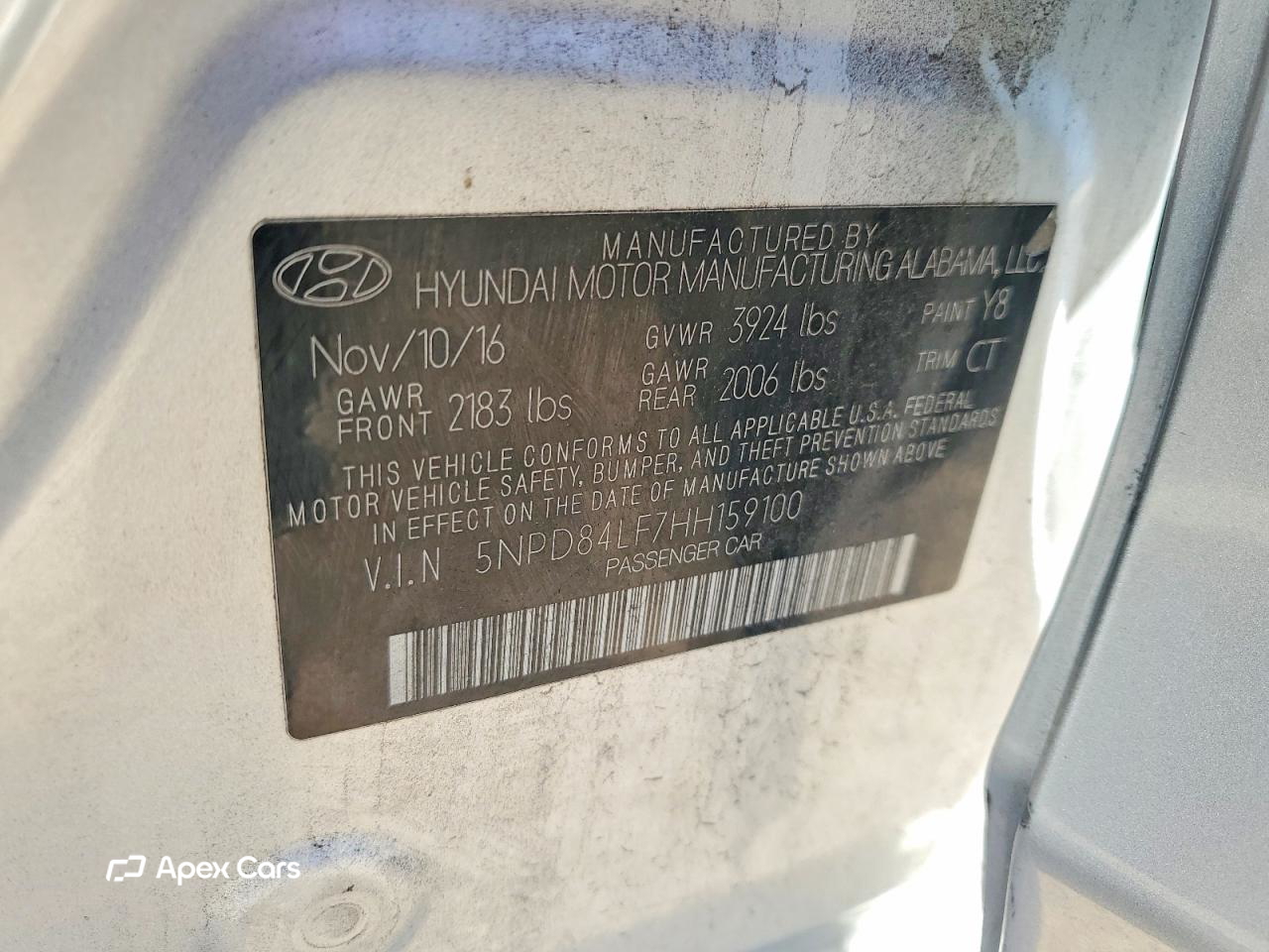 Hyundai Elantra 2017