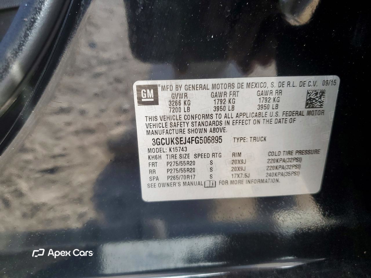 Chevrolet Silverado 2015