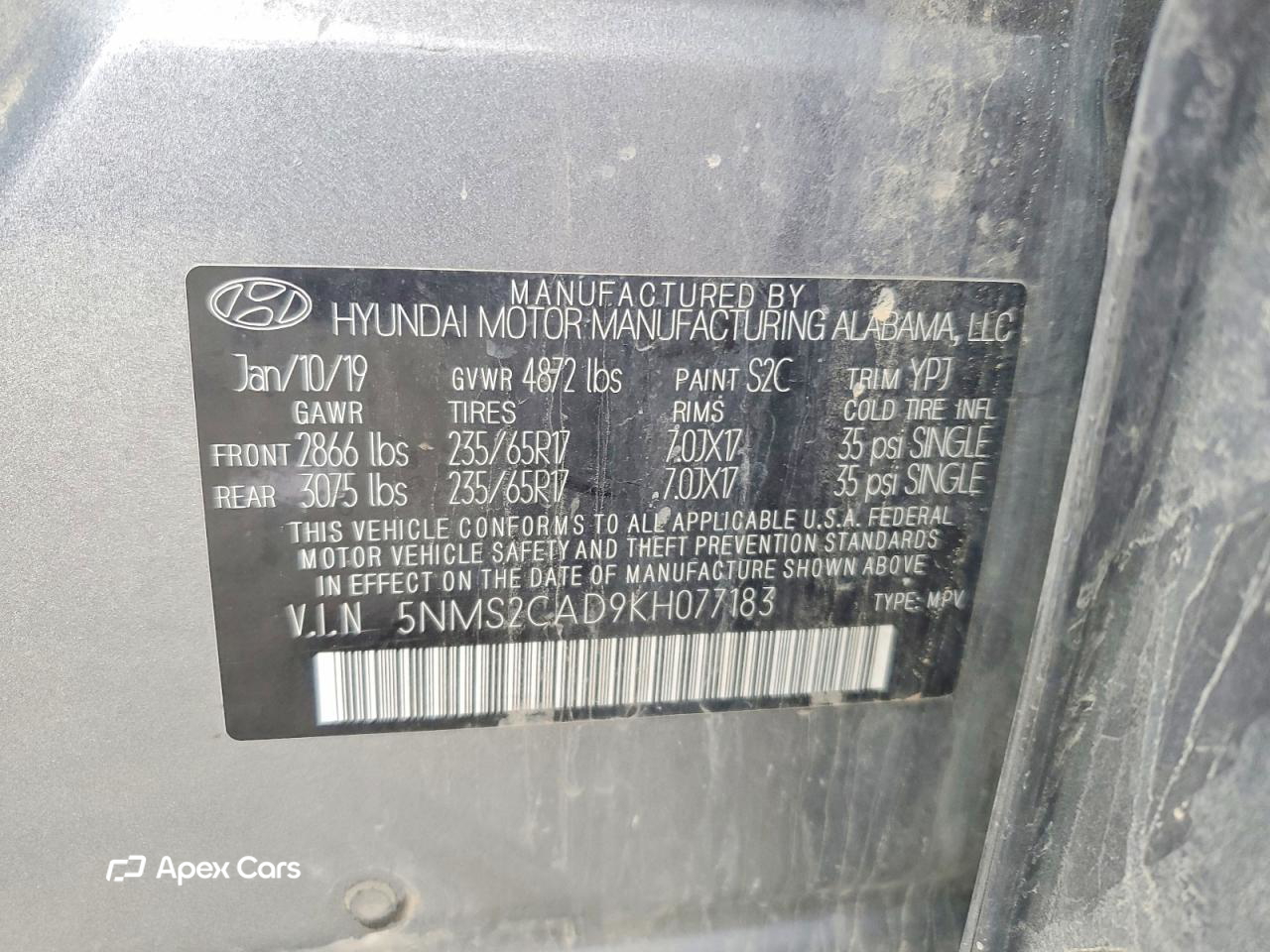 Hyundai Santa Fe 2019