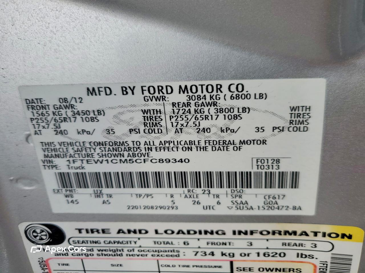 Ford F-150 2012