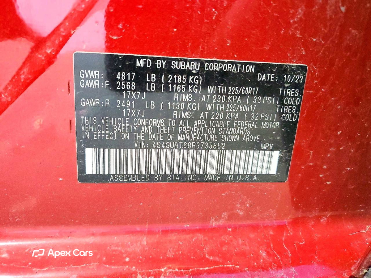 Subaru XV 2024