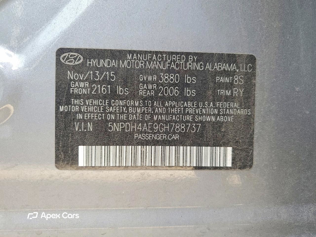Hyundai Elantra 2016