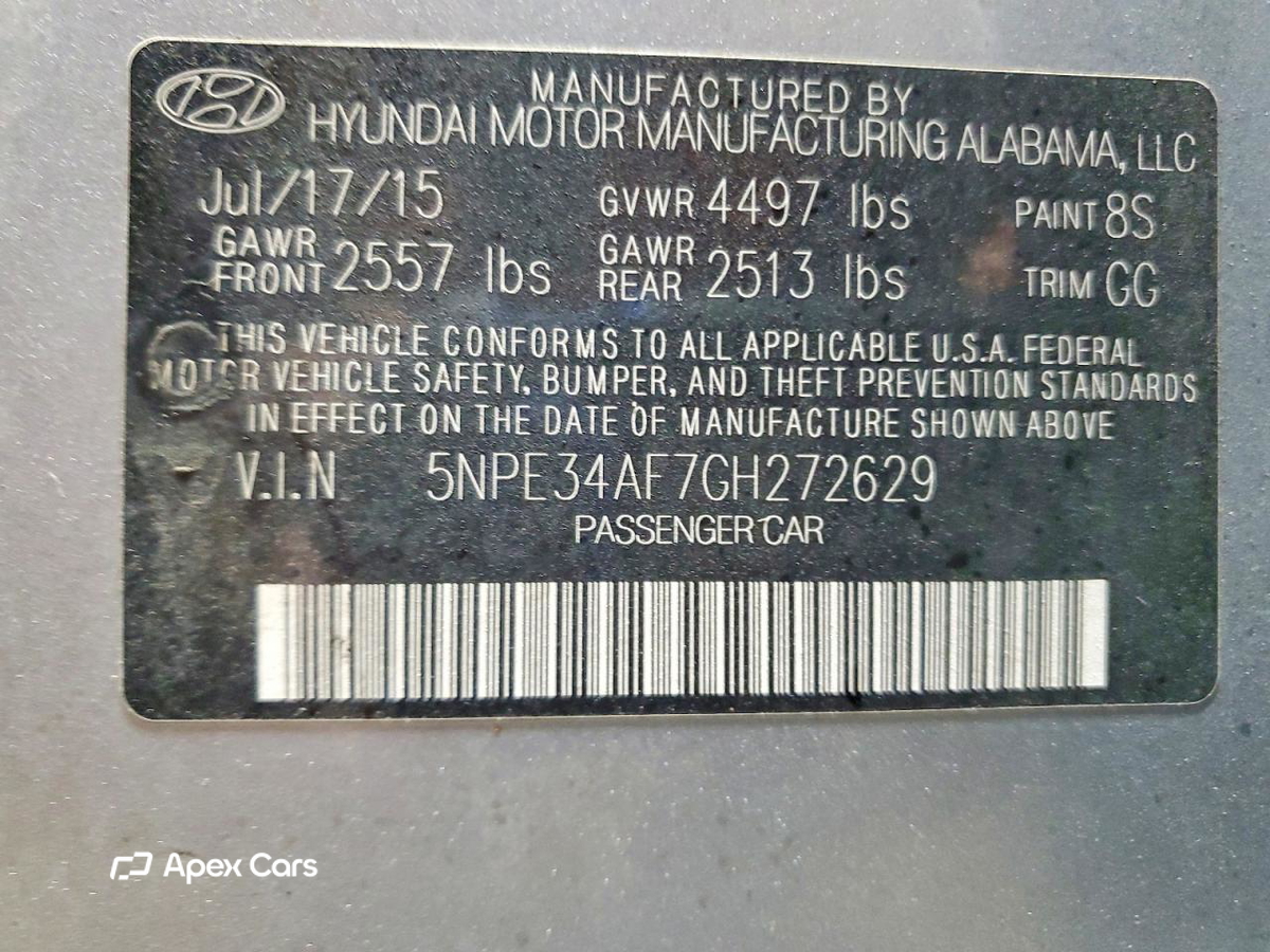 Hyundai Sonata 2016