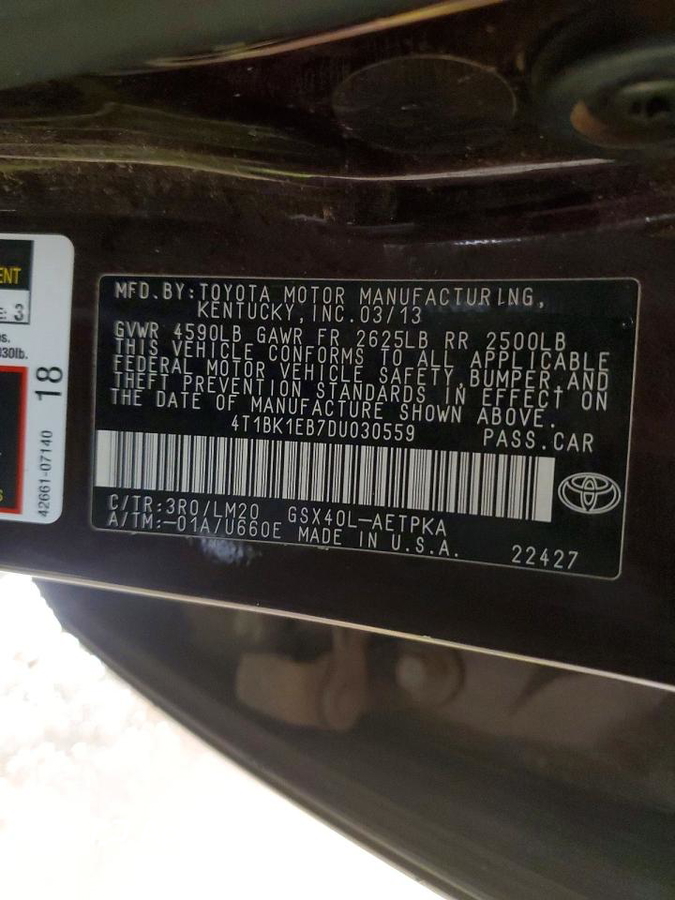 Toyota Avalon 2013