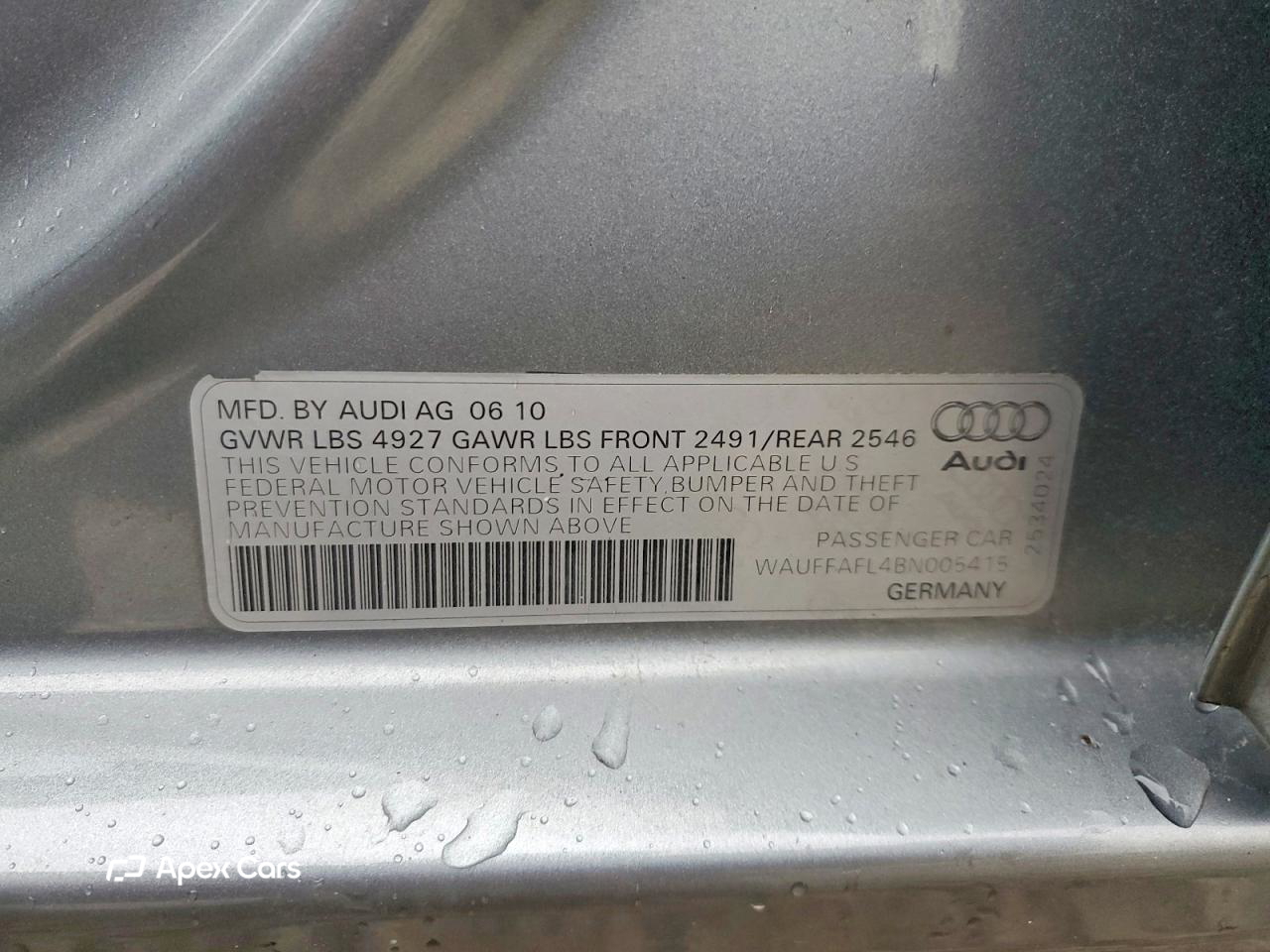 Audi A4 2011