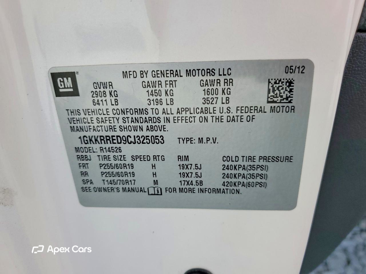 GMC Acadia 2012