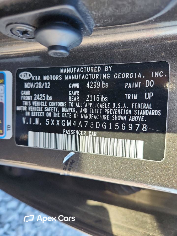 Kia Optima 2013