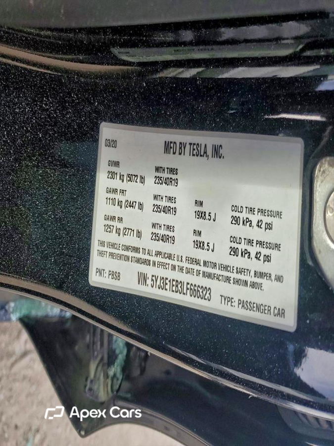 Tesla Model 3 2020
