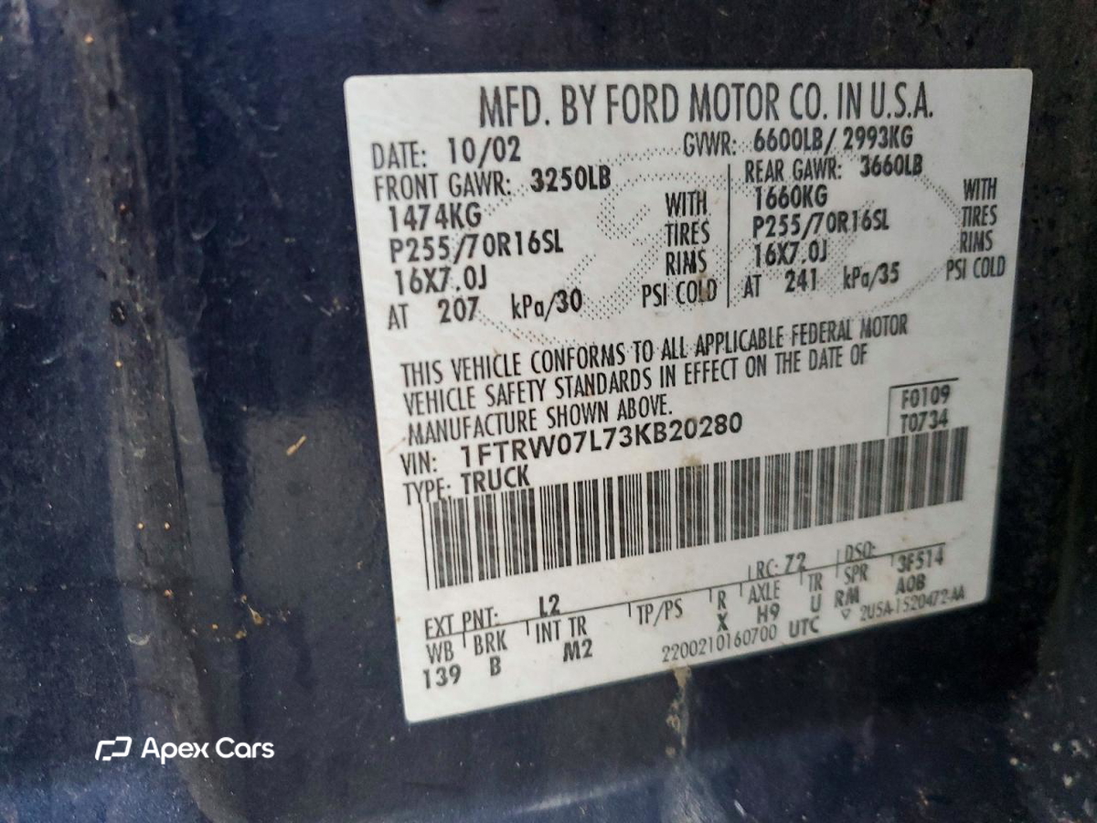 Ford F-150 2003