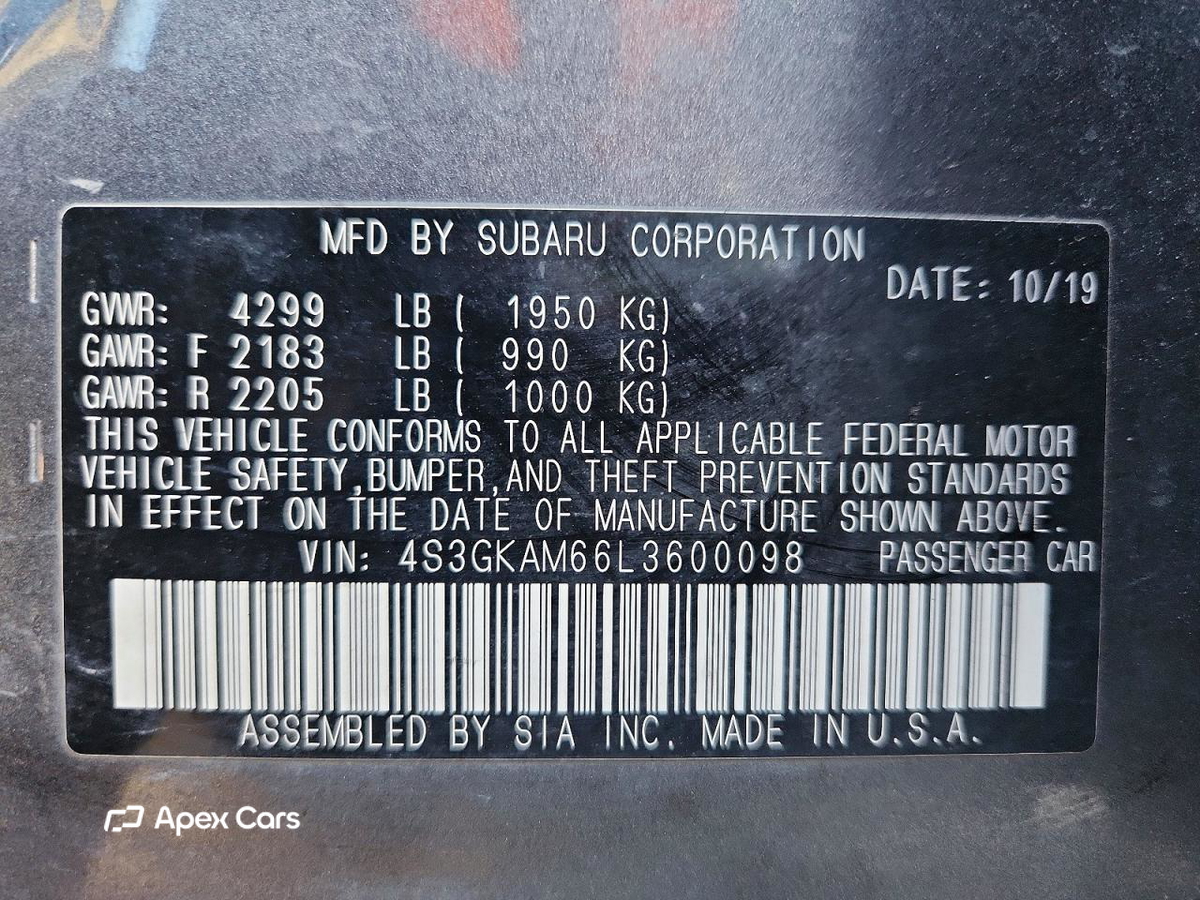 Subaru Impreza 2020