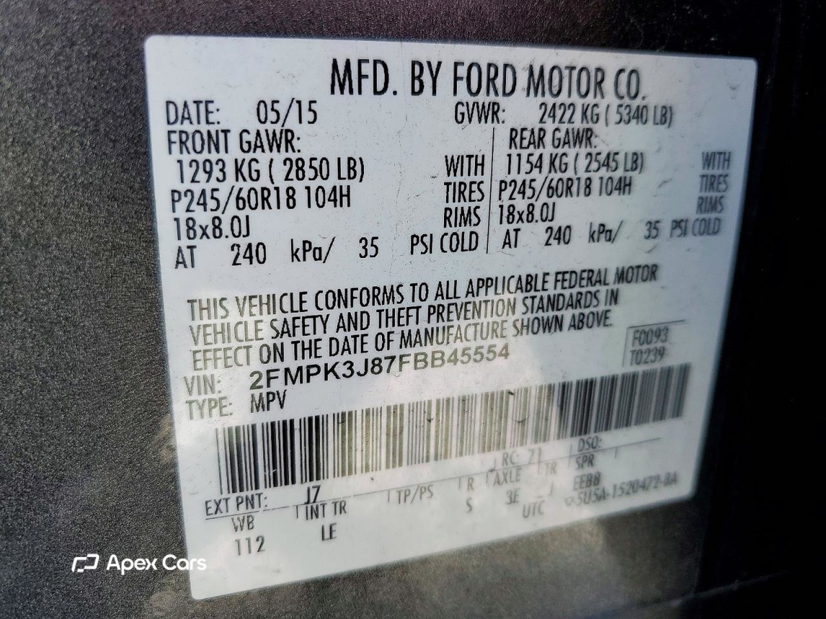 Ford Edge 2015
