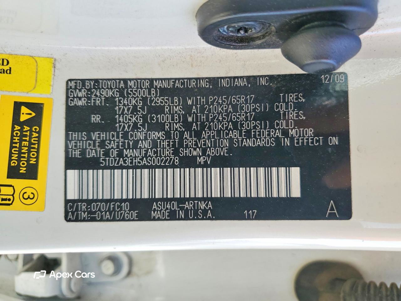 Toyota Highlander 2010
