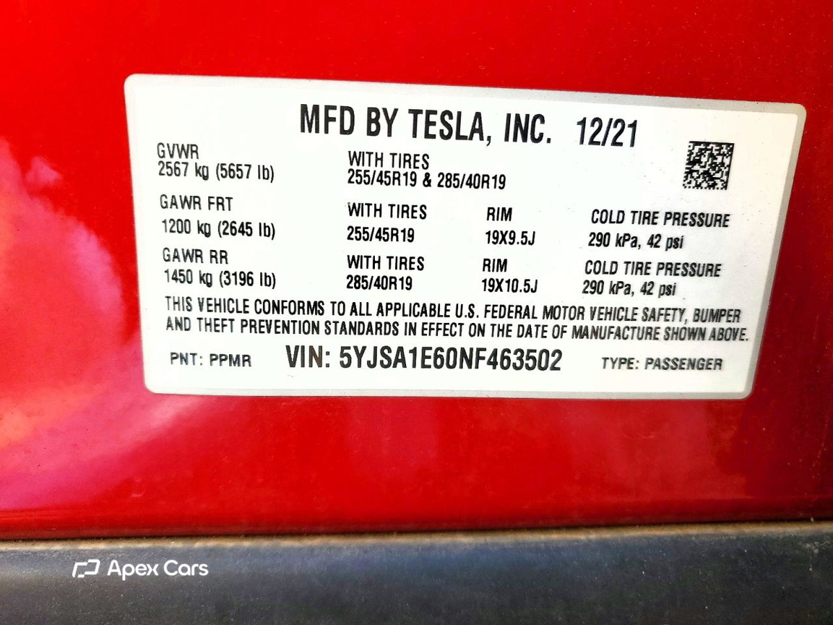 Tesla Model S 2022