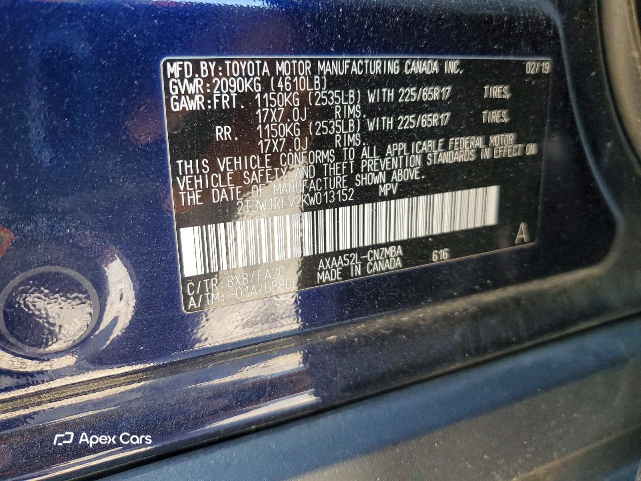 Toyota RAV 4 2019