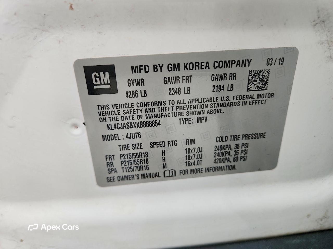 Buick Encore 2019